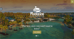 Desktop Screenshot of plantationgcc.com